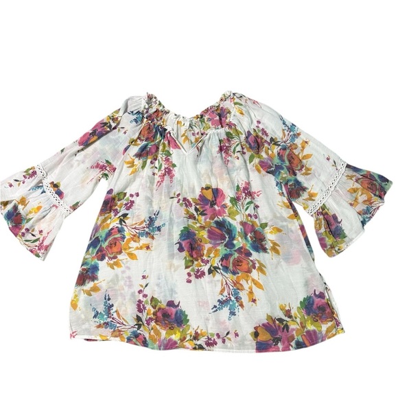 Spence blouse with a floral pattern Size 1X - Picture 2 of 5